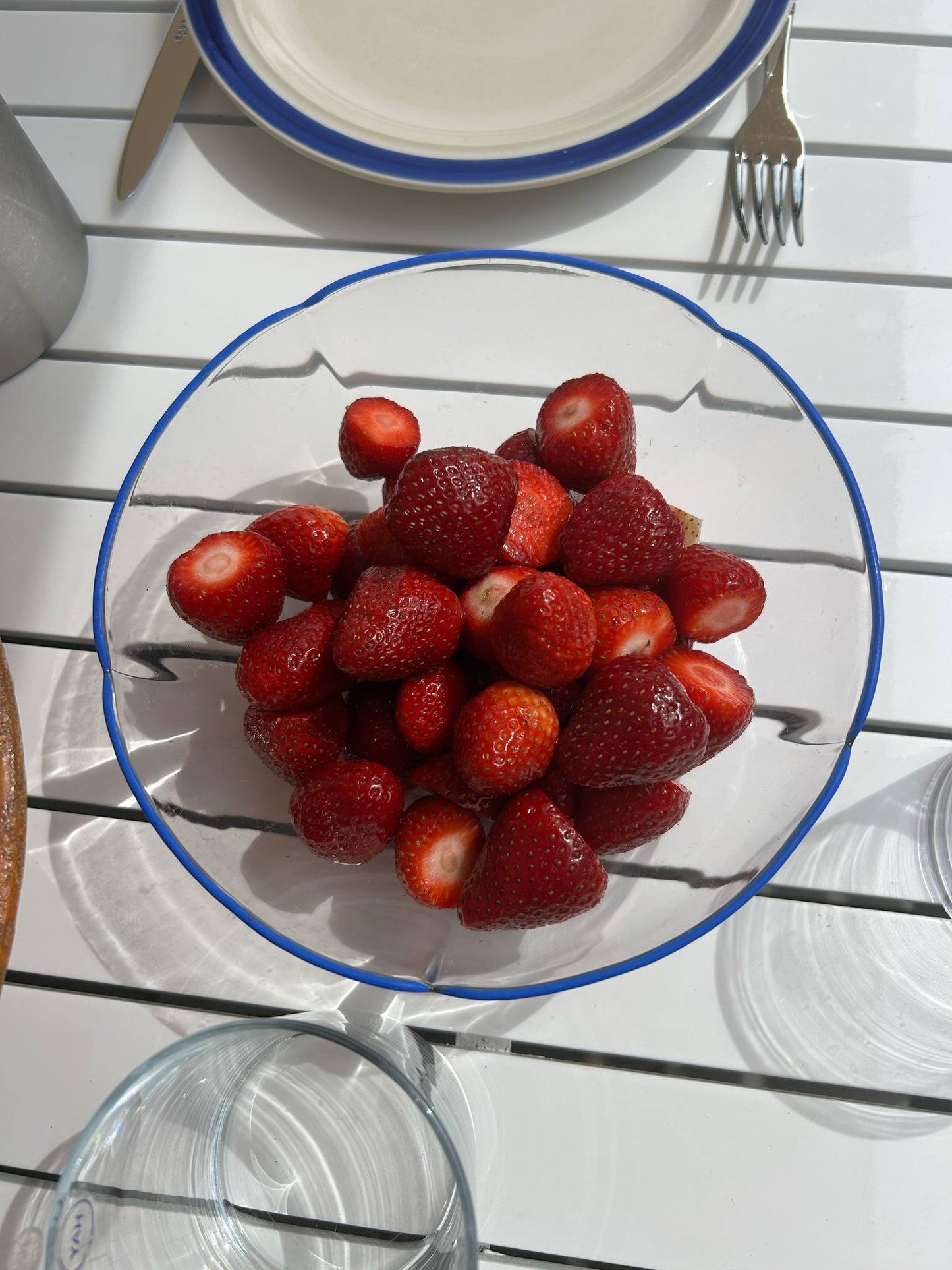 Glasskål