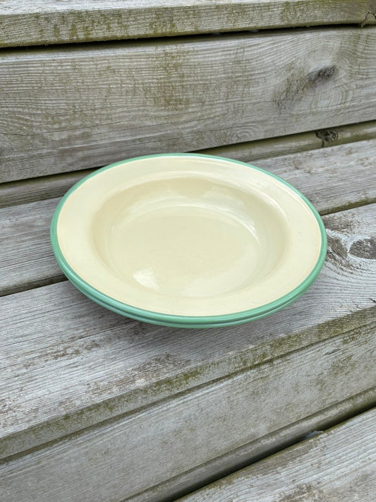 Dyb emaljetallerken