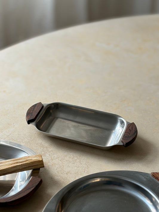 Stålfad m. træhank